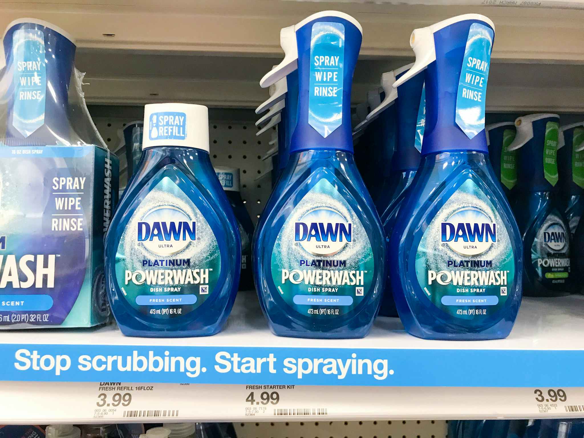 dawn powerwash spray at target