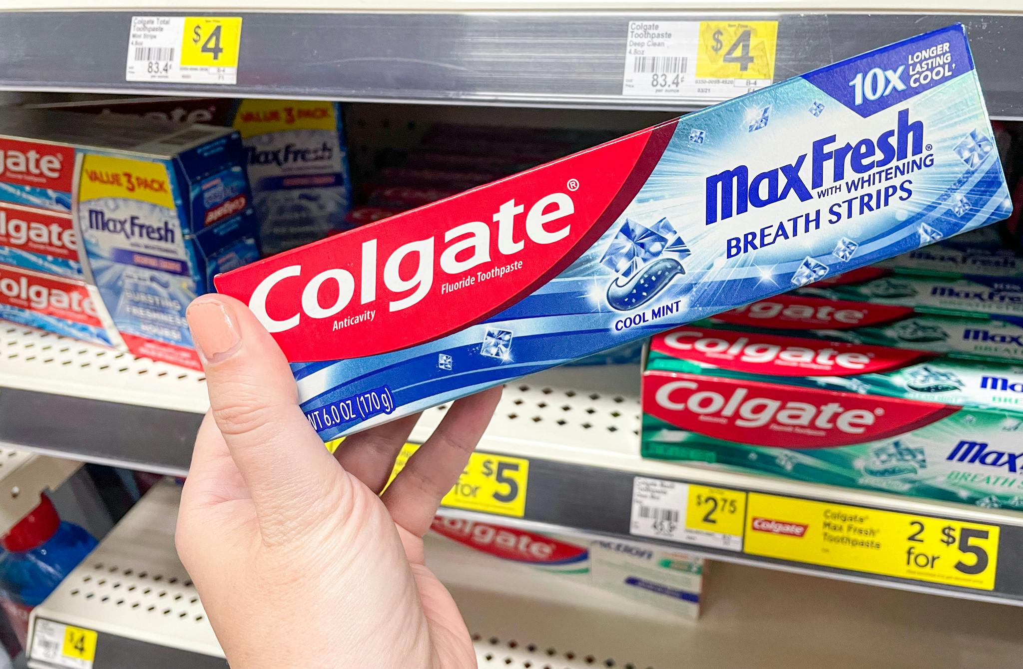 Colgate Max Fresh Toothpaste, Just 0.75 at Dollar General The Krazy