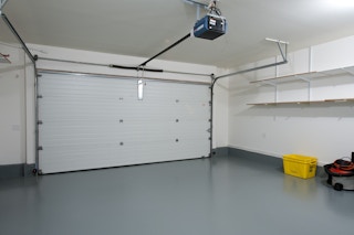 Empty garage