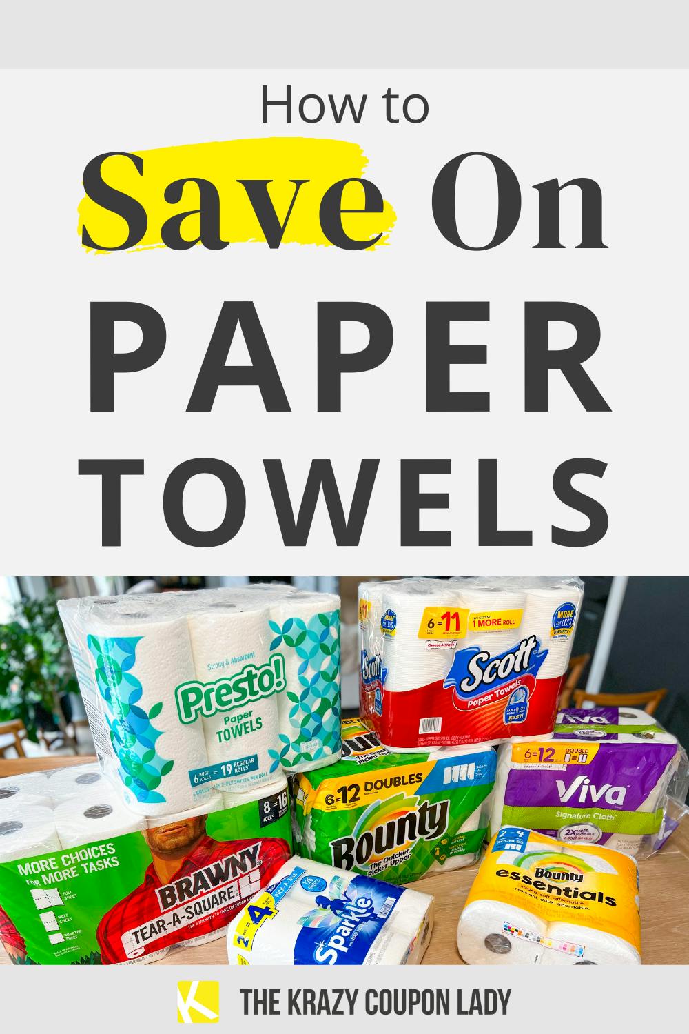 Here's Exactly How to Get the Cheapest Paper Towels