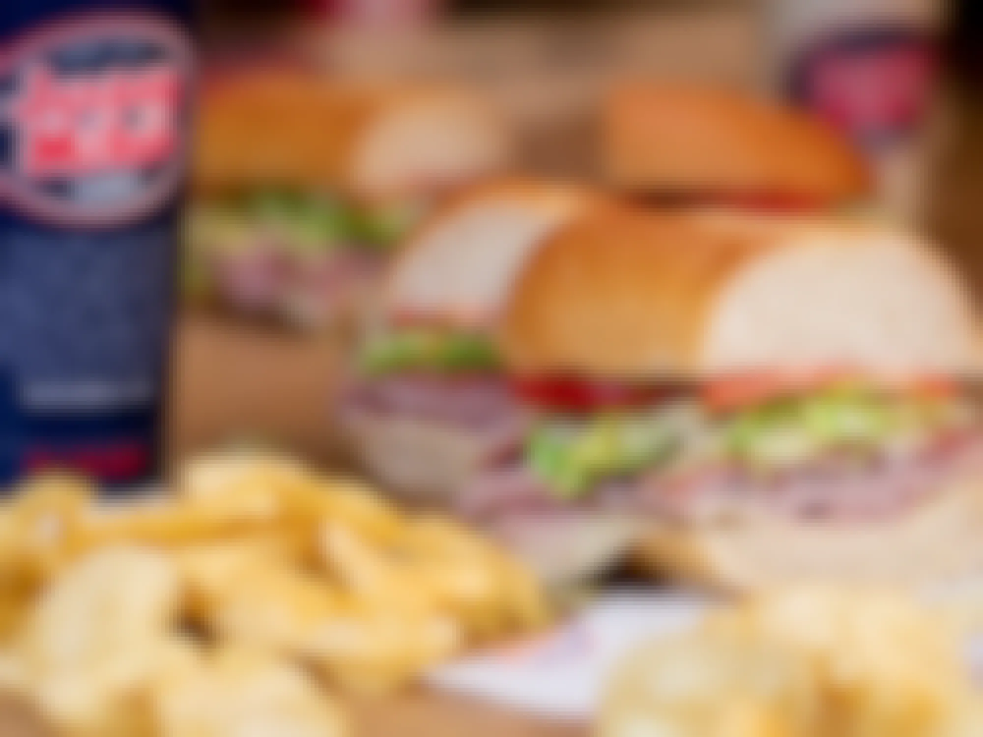 A close up on a Jersey Mike's sub