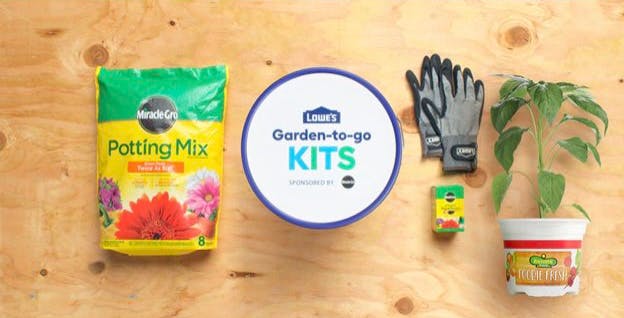 lowes garden to go kit