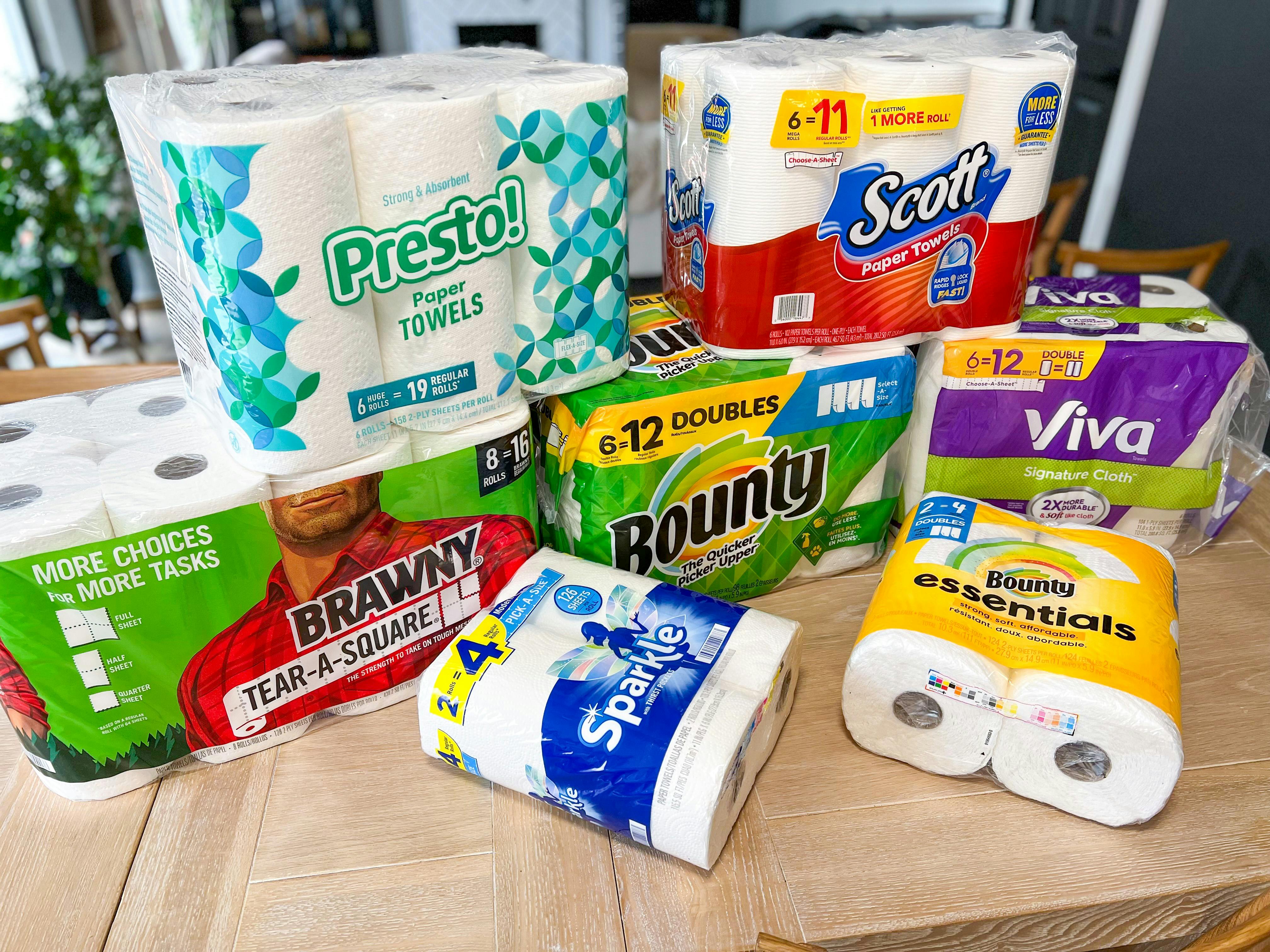 Bounty Essential Paper Towels {FREE SHIPPING 4x 