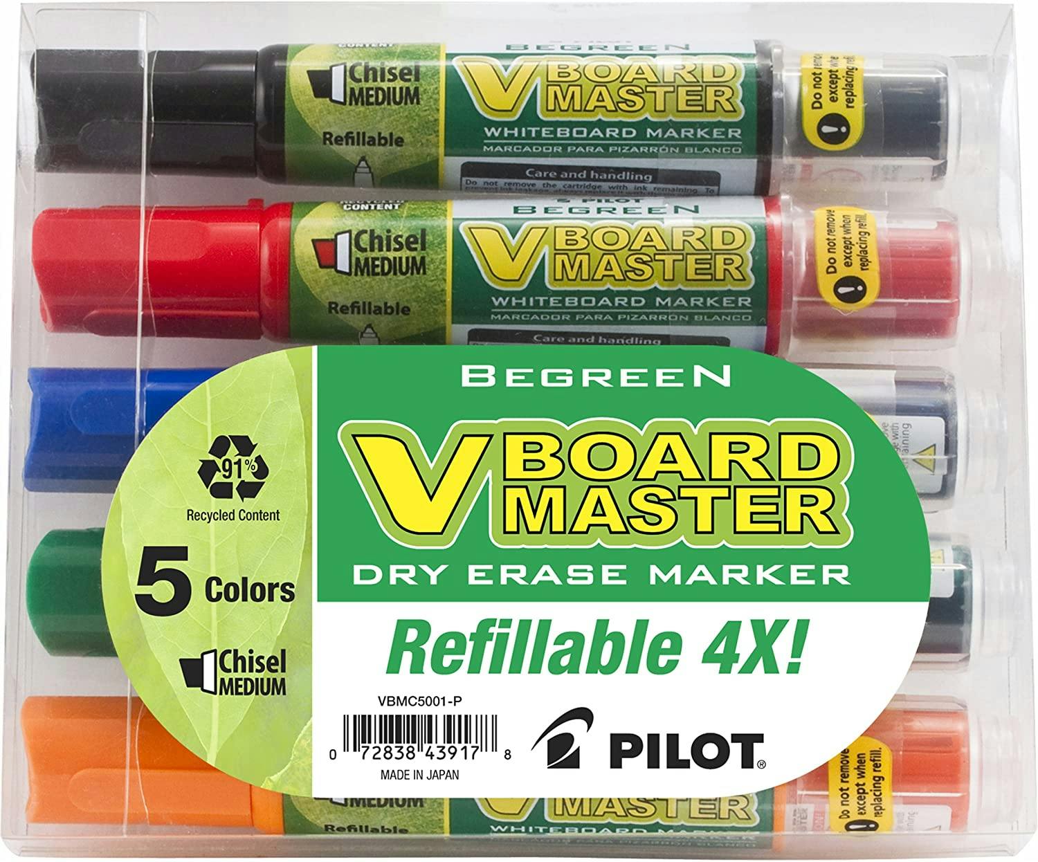 refillable dry erase markers 