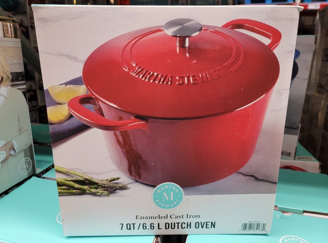 Martha Stewart 7Quart Dutch Oven, Only 21 at Sam's Club The Krazy