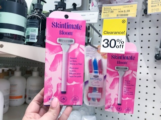 skintimate bloom razor clearance at target
