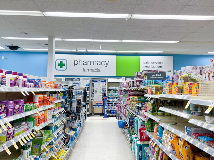 Walgreens Pharmacy aisle