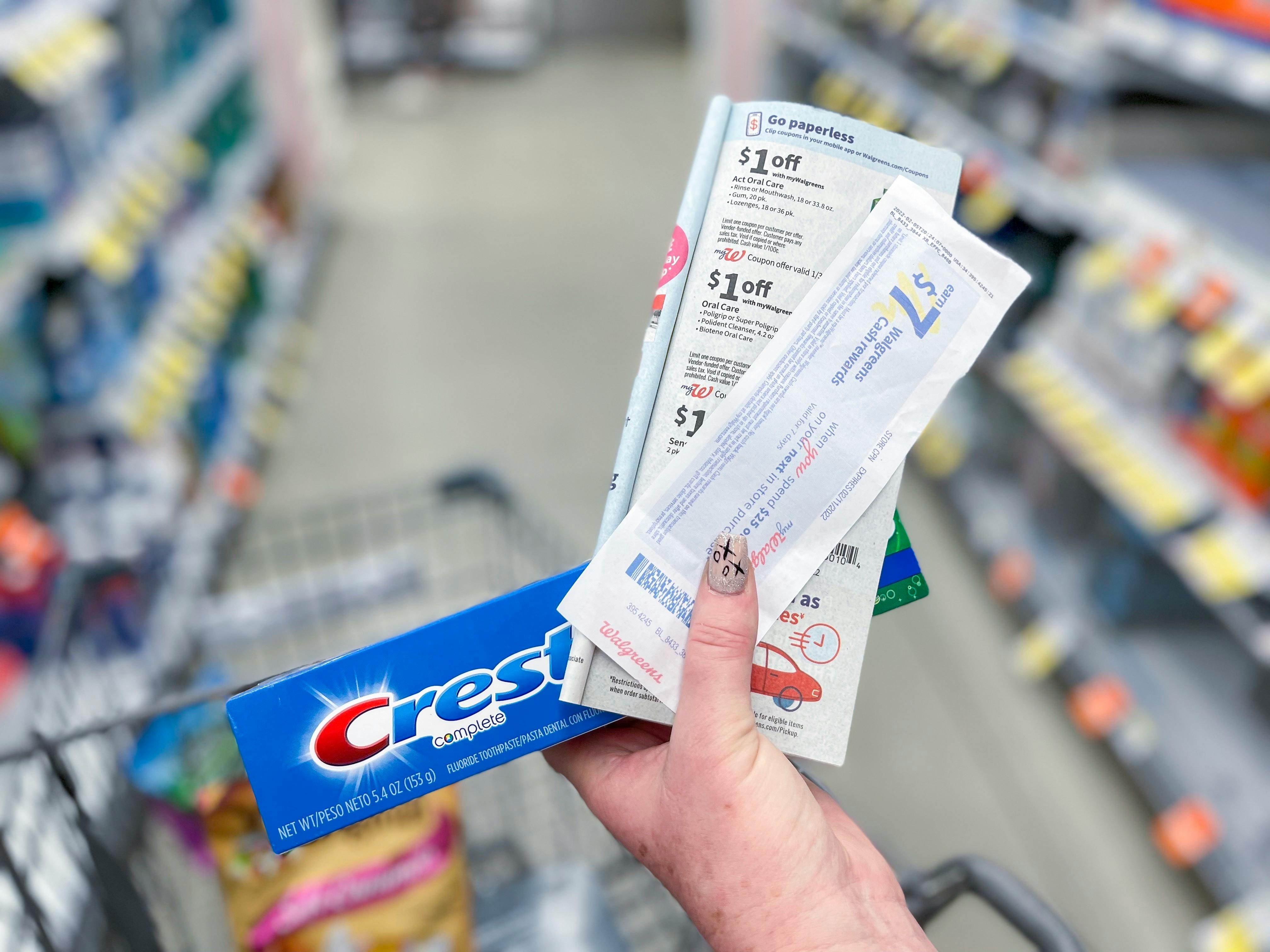 walgreens toothpaste coupon