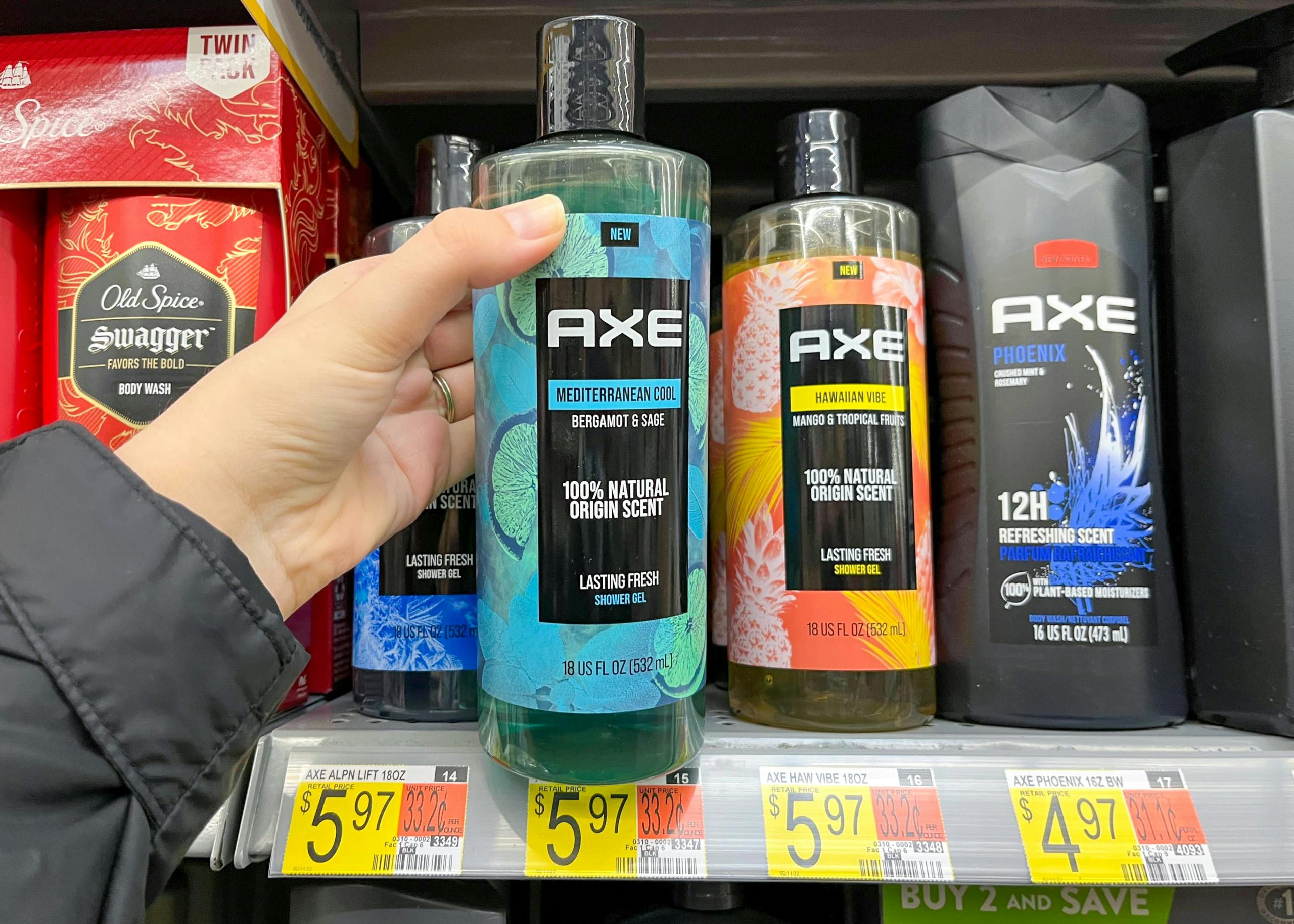 New AXE Fresh Collection Body Wash, Only 2.47 at Walmart The Krazy