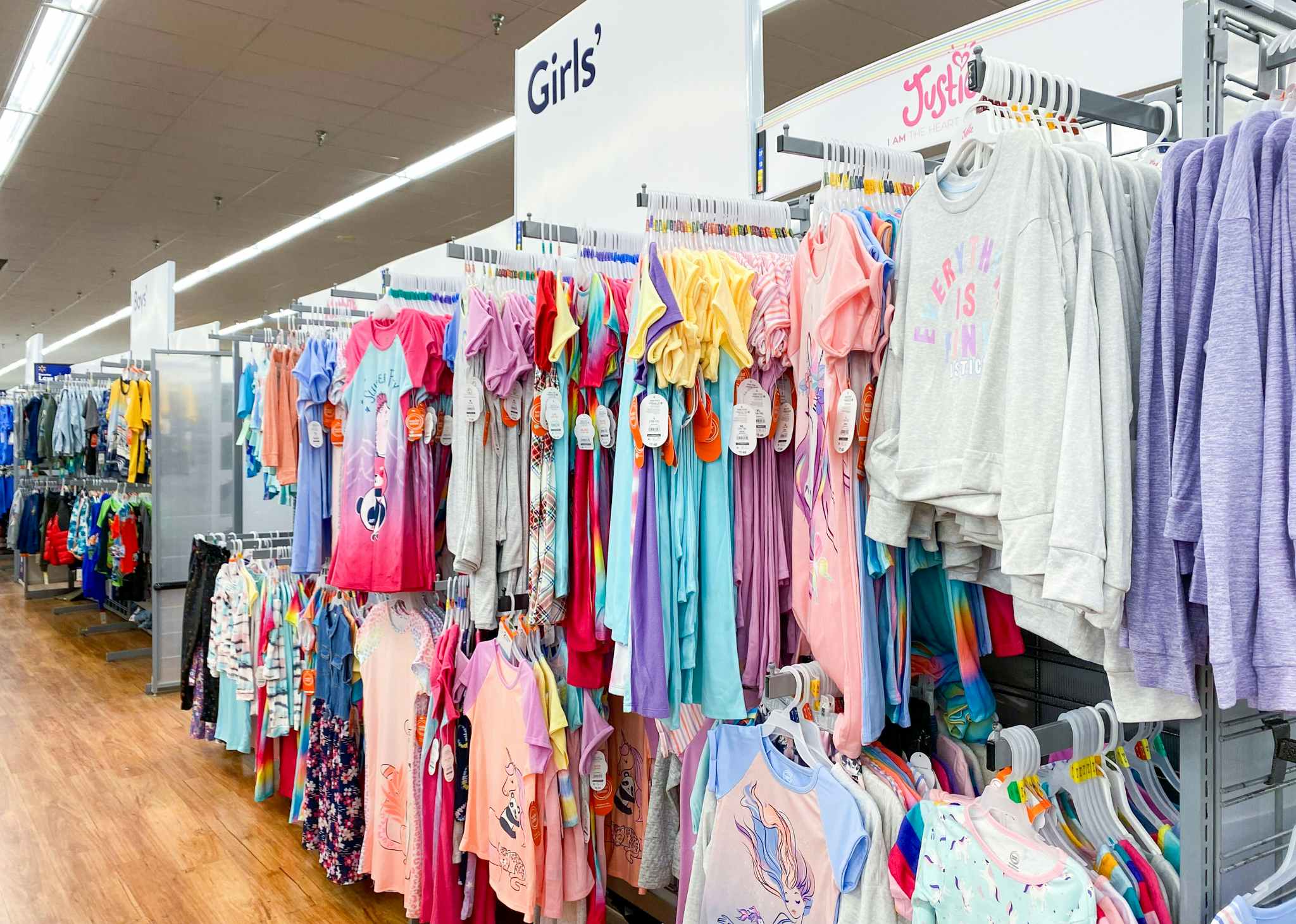 Girls' Pajamas at Walmart