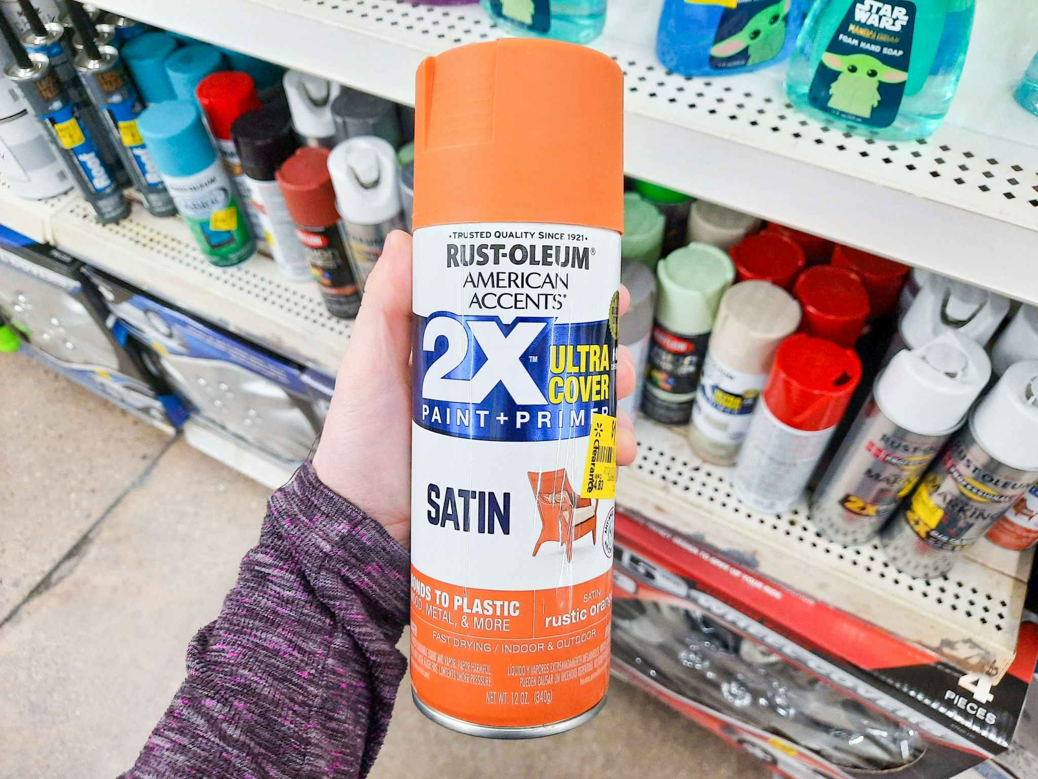 Rust-Oleum Paint Clearance at Walmart