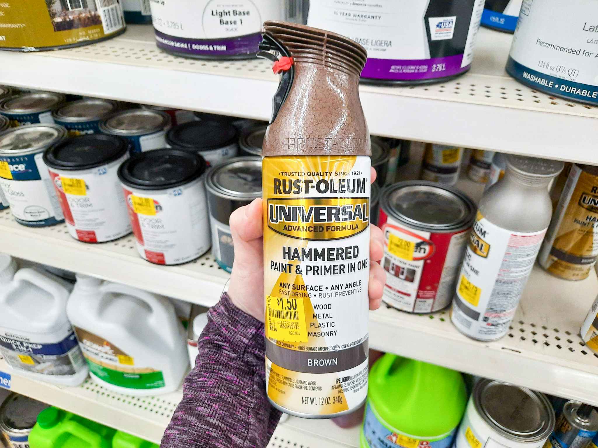 Rust-Oleum Paint Clearance at Walmart