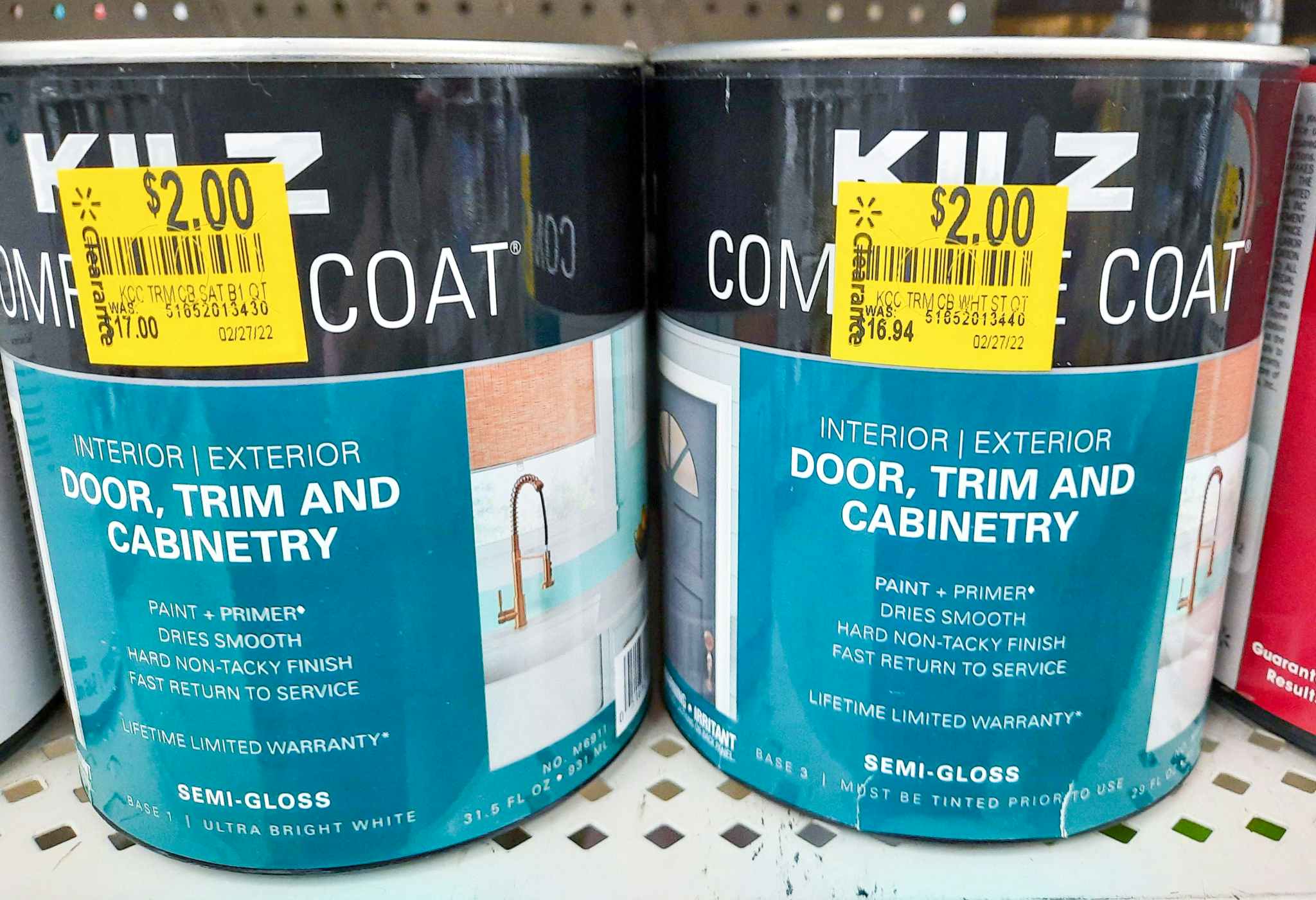 Kilz Paint Clearance at Walmart