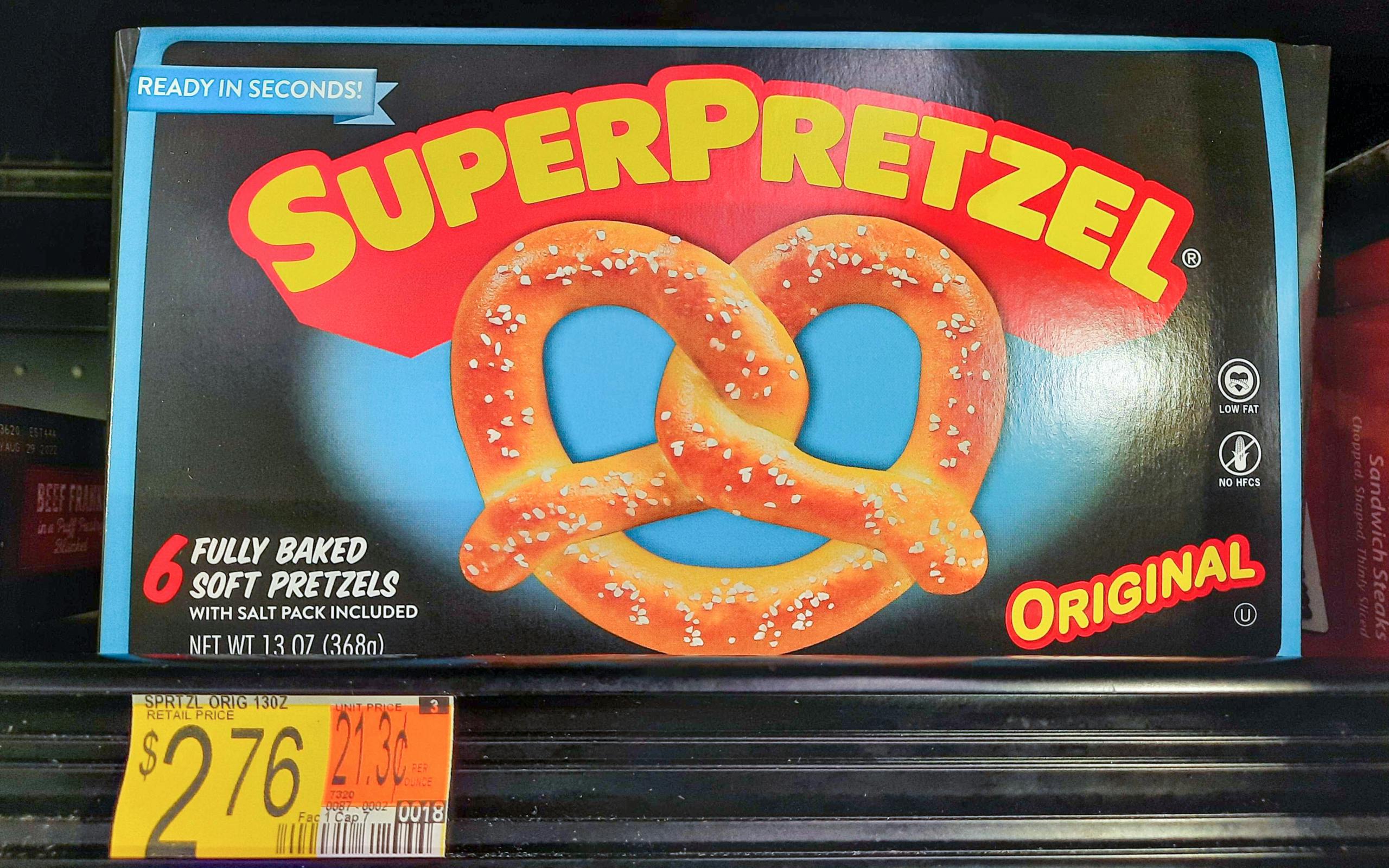 SuperPretzel Soft Pretzels, Only 0.51 at Walmart The Krazy Coupon Lady