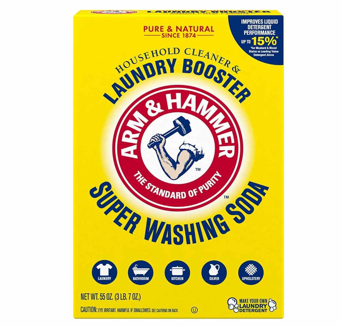 Arm & Hammer Super Detergent Booster & Household Cleaner,