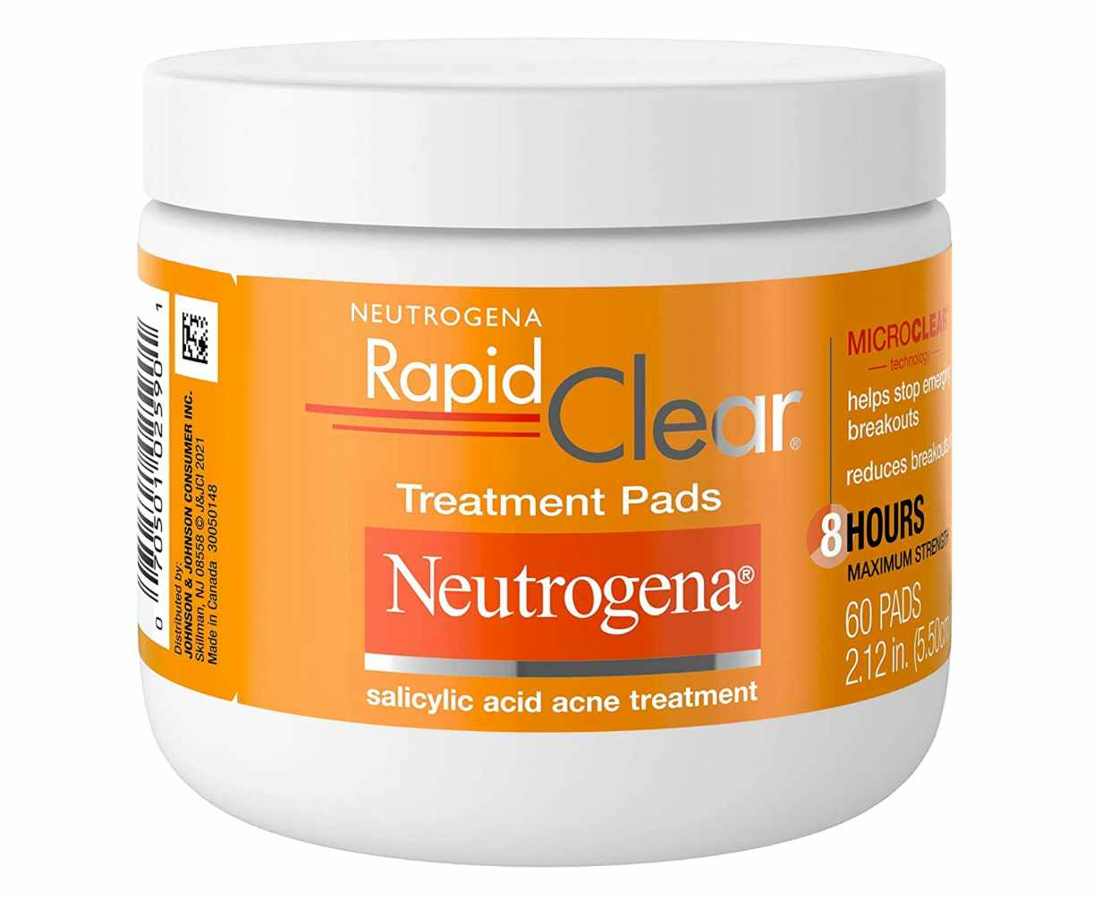 Neutrogena Rapid Clear Acne Face Pads