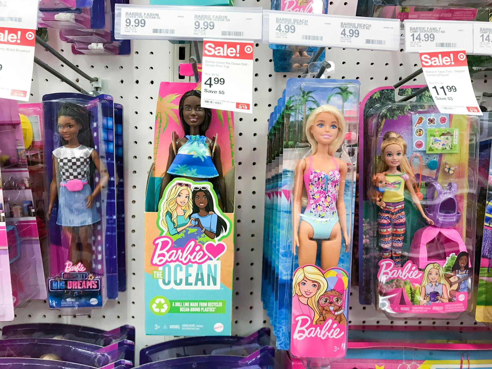 barbie sale target