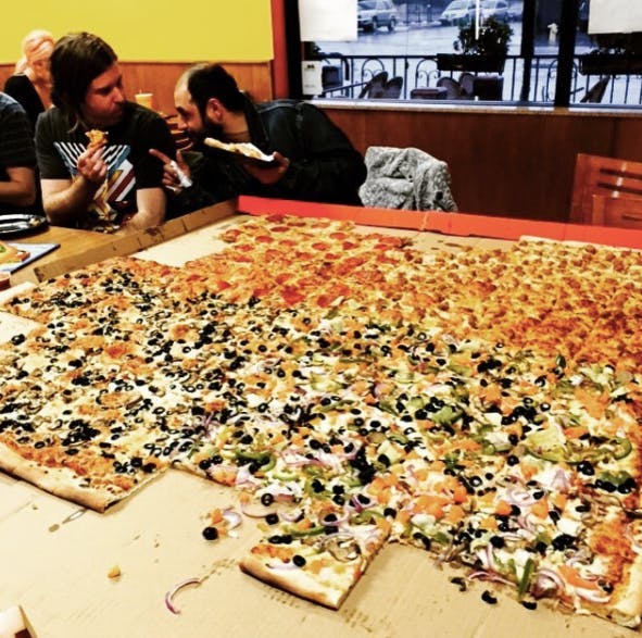 Jersey Shore food challenges: Restaurants offer giant pizzas