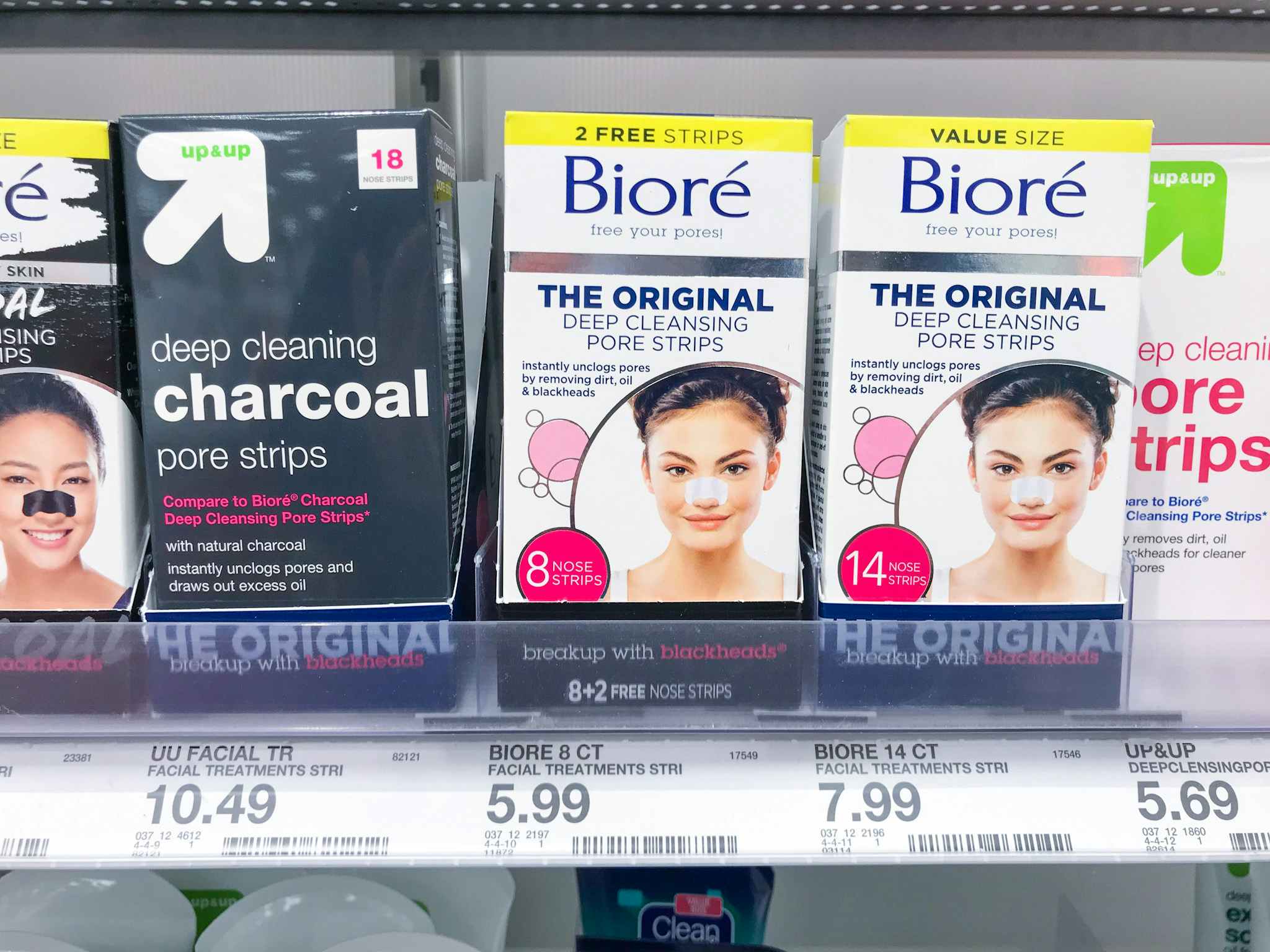 biore pore strips at target
