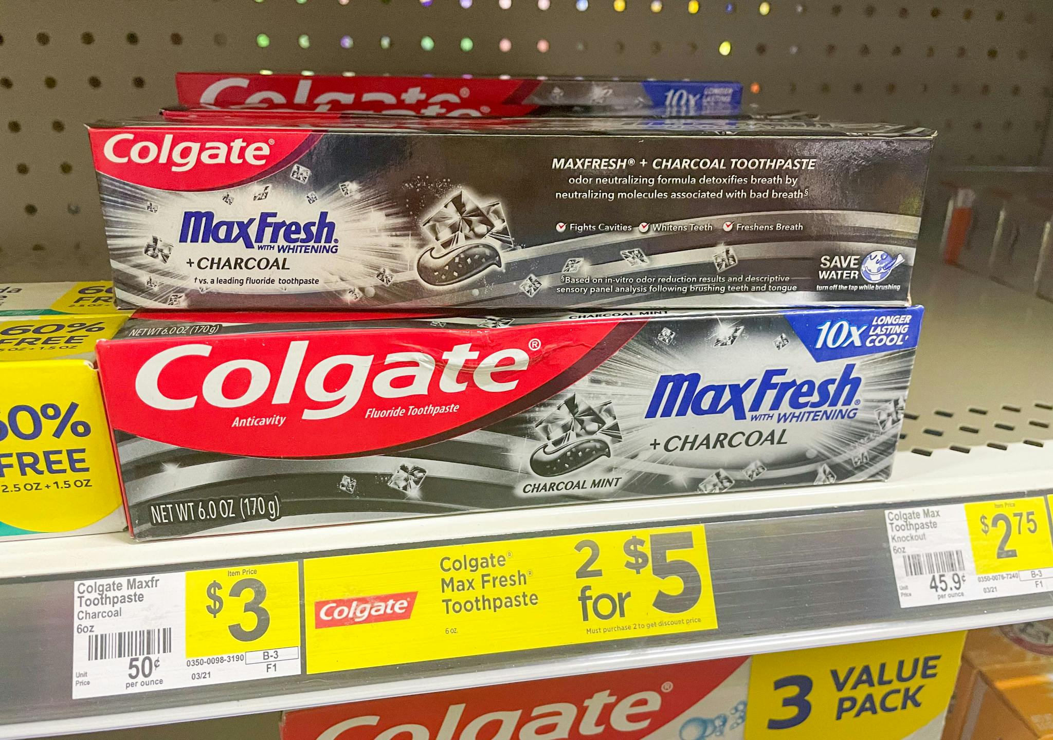 Colgate Max Fresh Toothpaste, 1 at Dollar General Use Your Phone