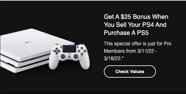 Ps4 2024 sell gamestop
