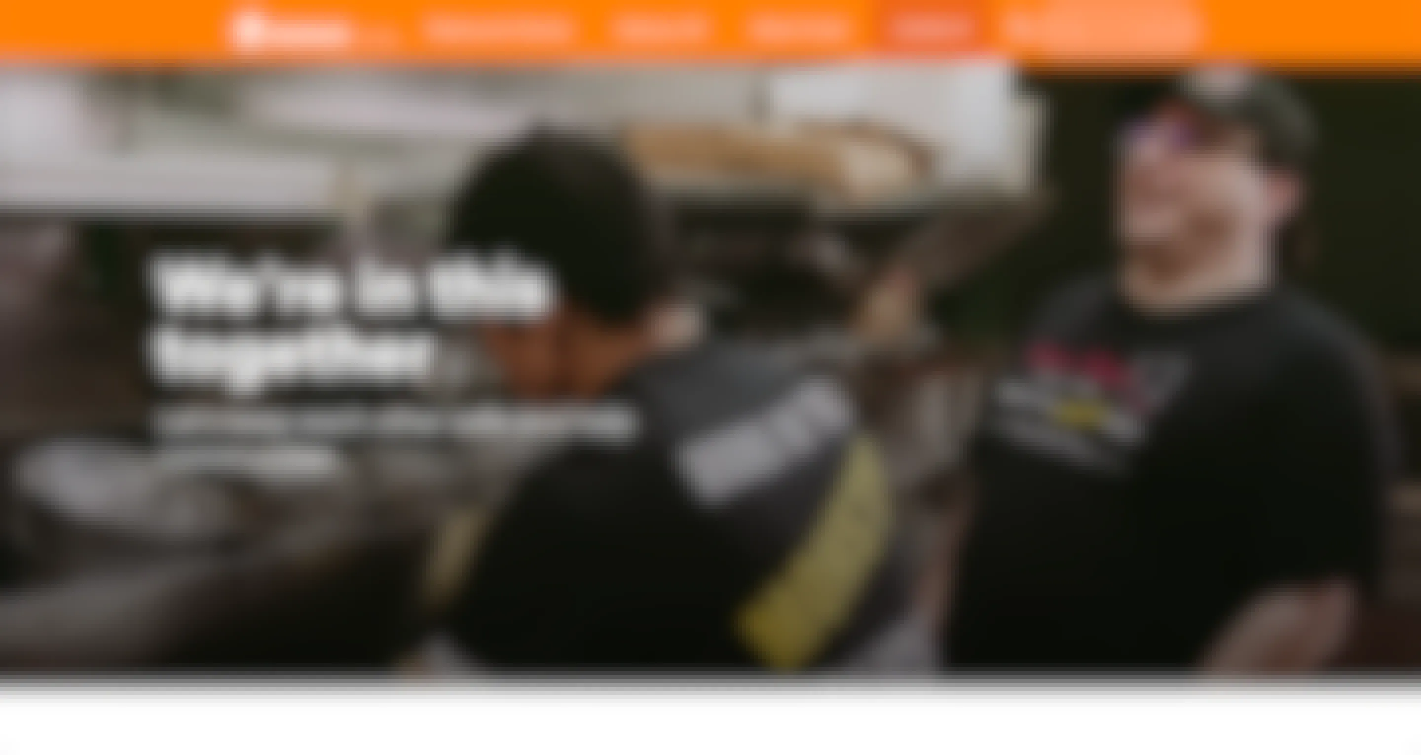 - A banner from the COVID-19 page on Grubhub's website. It says 