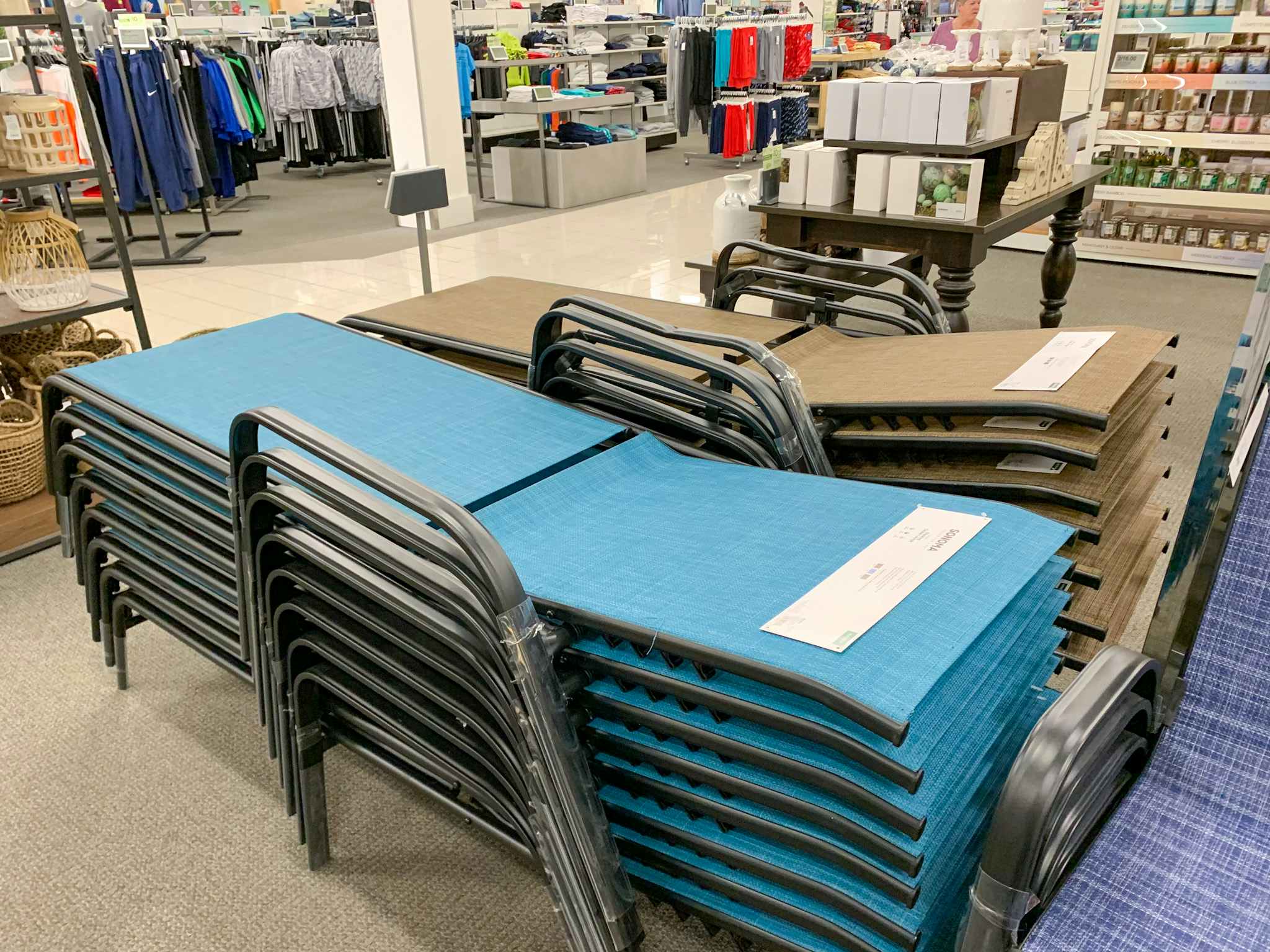 kohls sonoma goods for life antigravity patio chair in store image 2022_6889