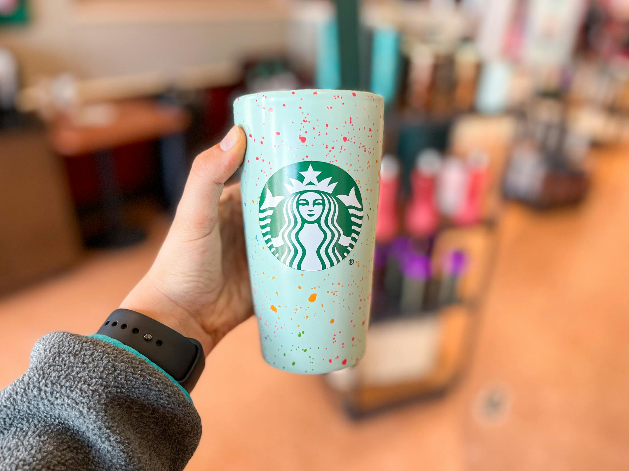 Spring Starbucks cups at Target
