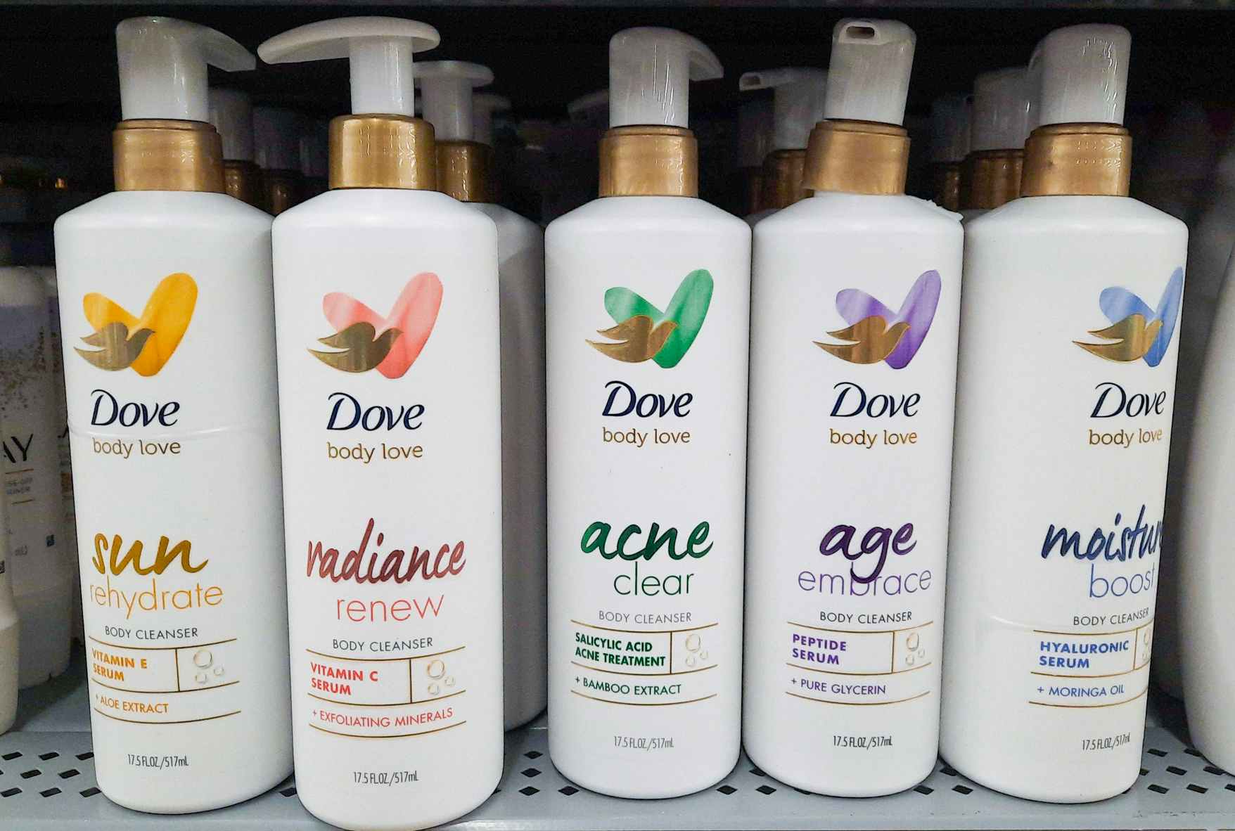 Dove Body Love Body Cleanser at Walmart