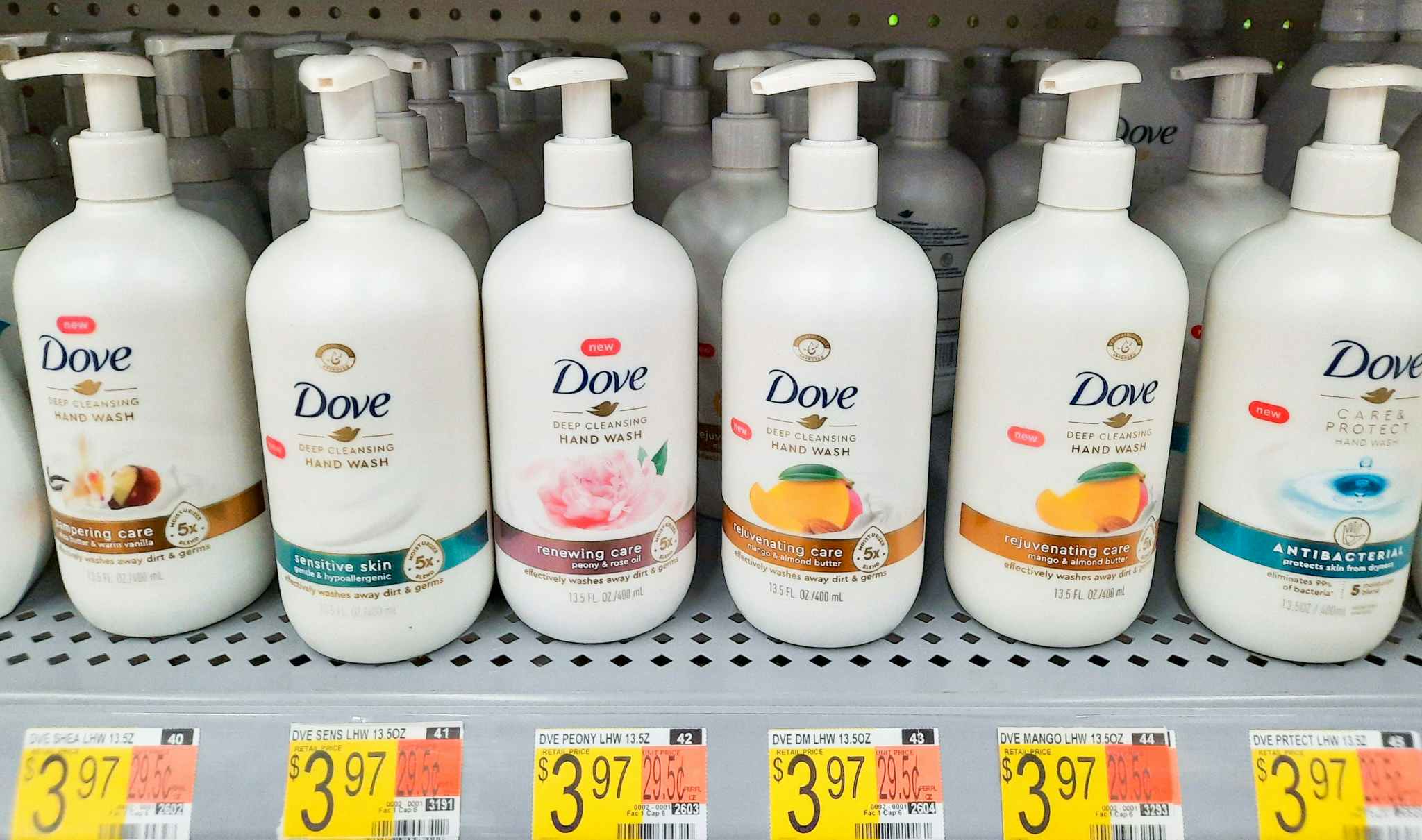 Dove Hand Soap at Walmart