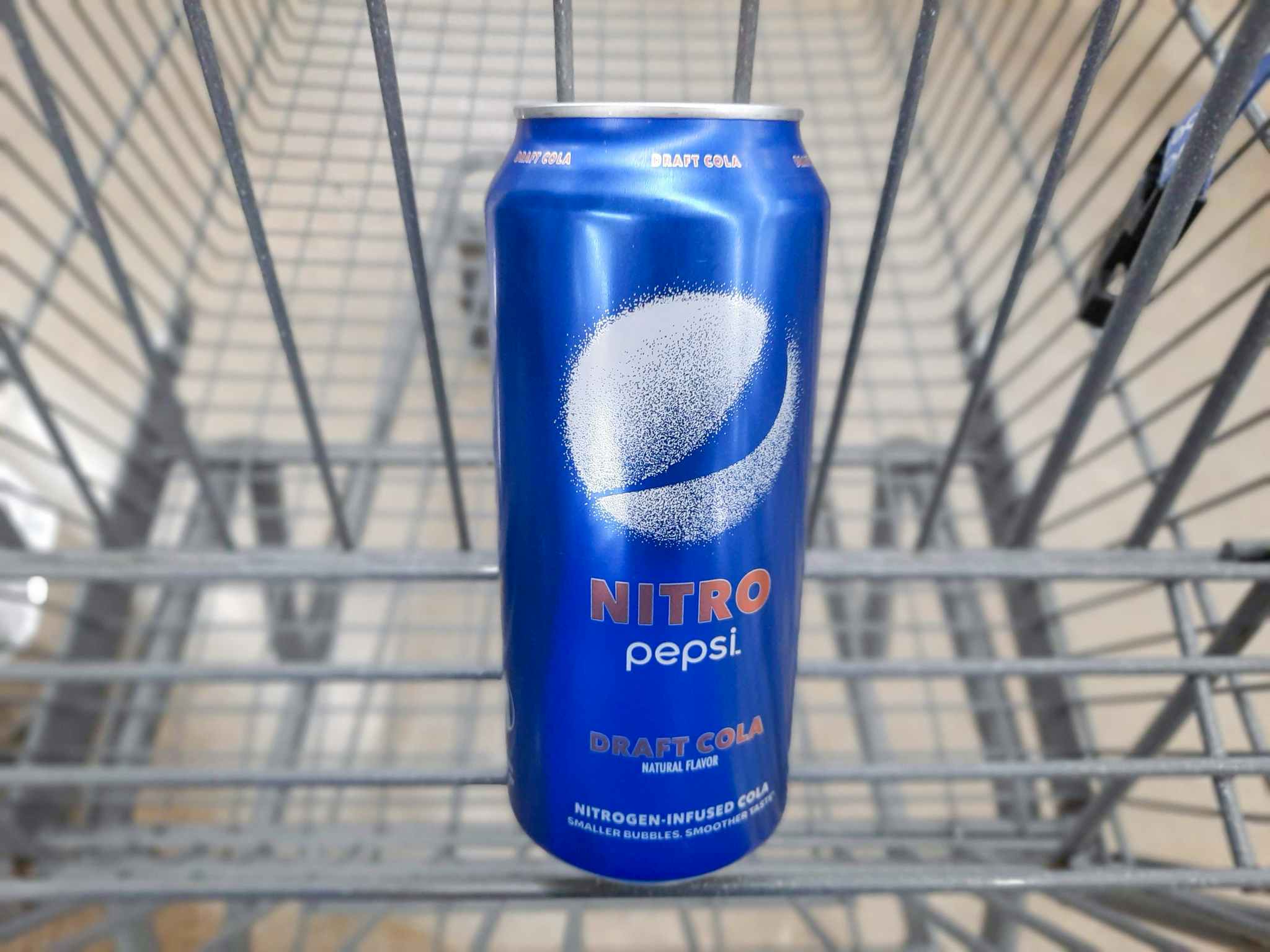 walmart nitro pepsi draft cola in cart