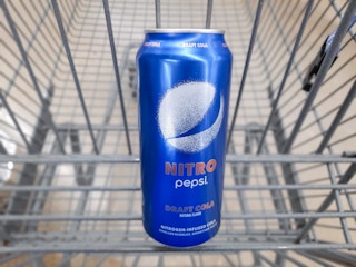 walmart nitro pepsi draft cola in cart