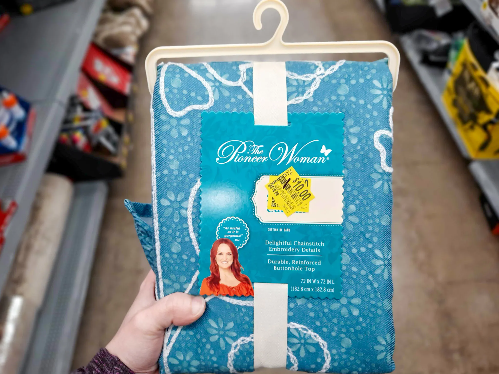 The Pioneer Woman Shower Curtain Clearance, Only 10 at Walmart The