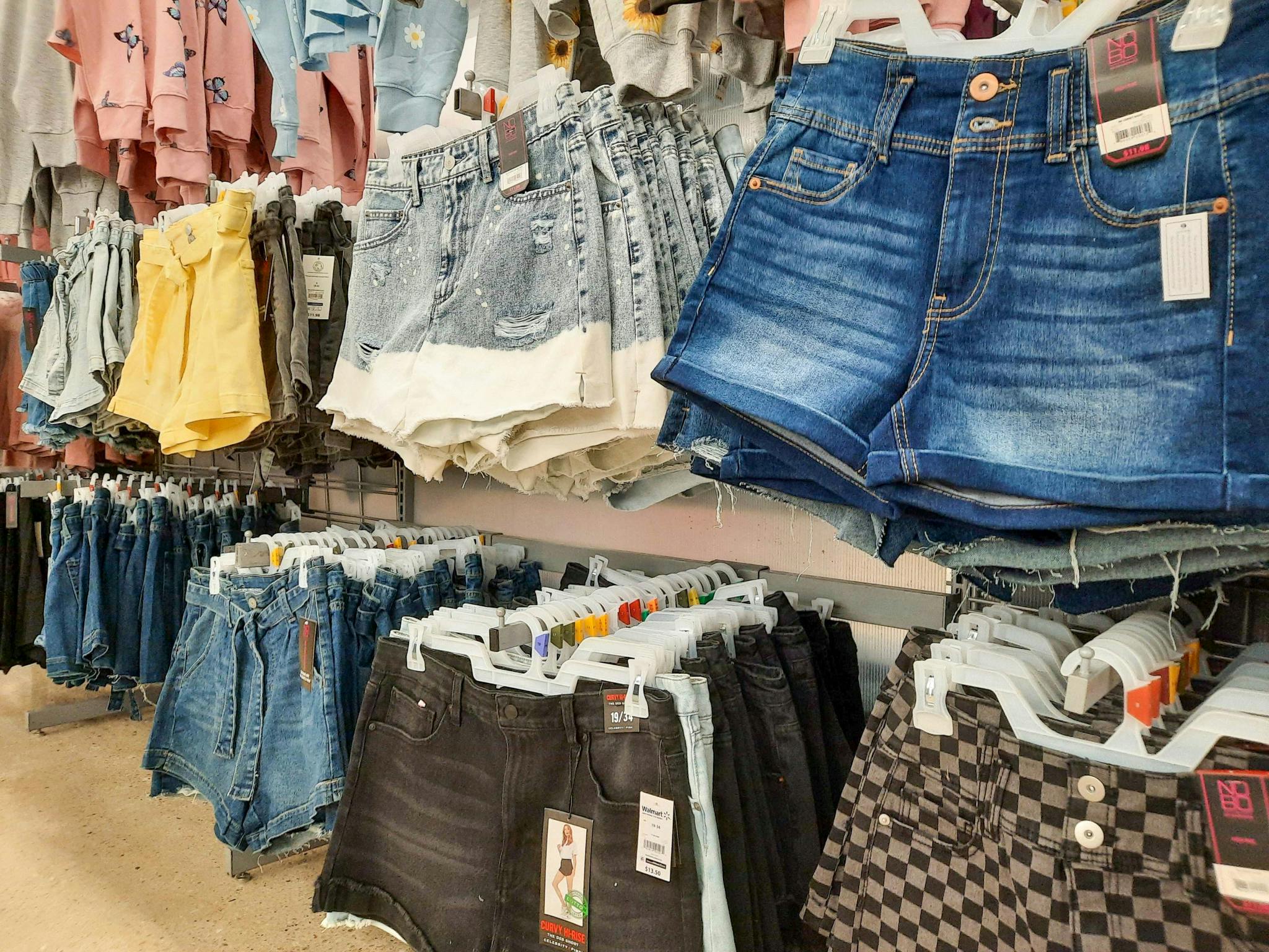 Time and Tru Denim Shorts, Only $10.98 