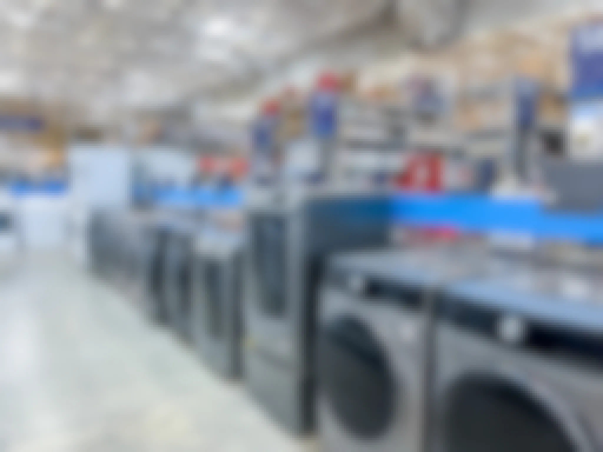 washer and dryer appliances at Lowe's store