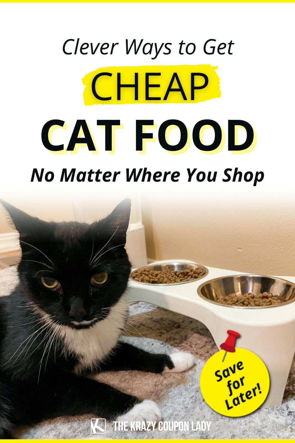 Where to Get Cheap Cat Food — The Krazy Coupon Lady