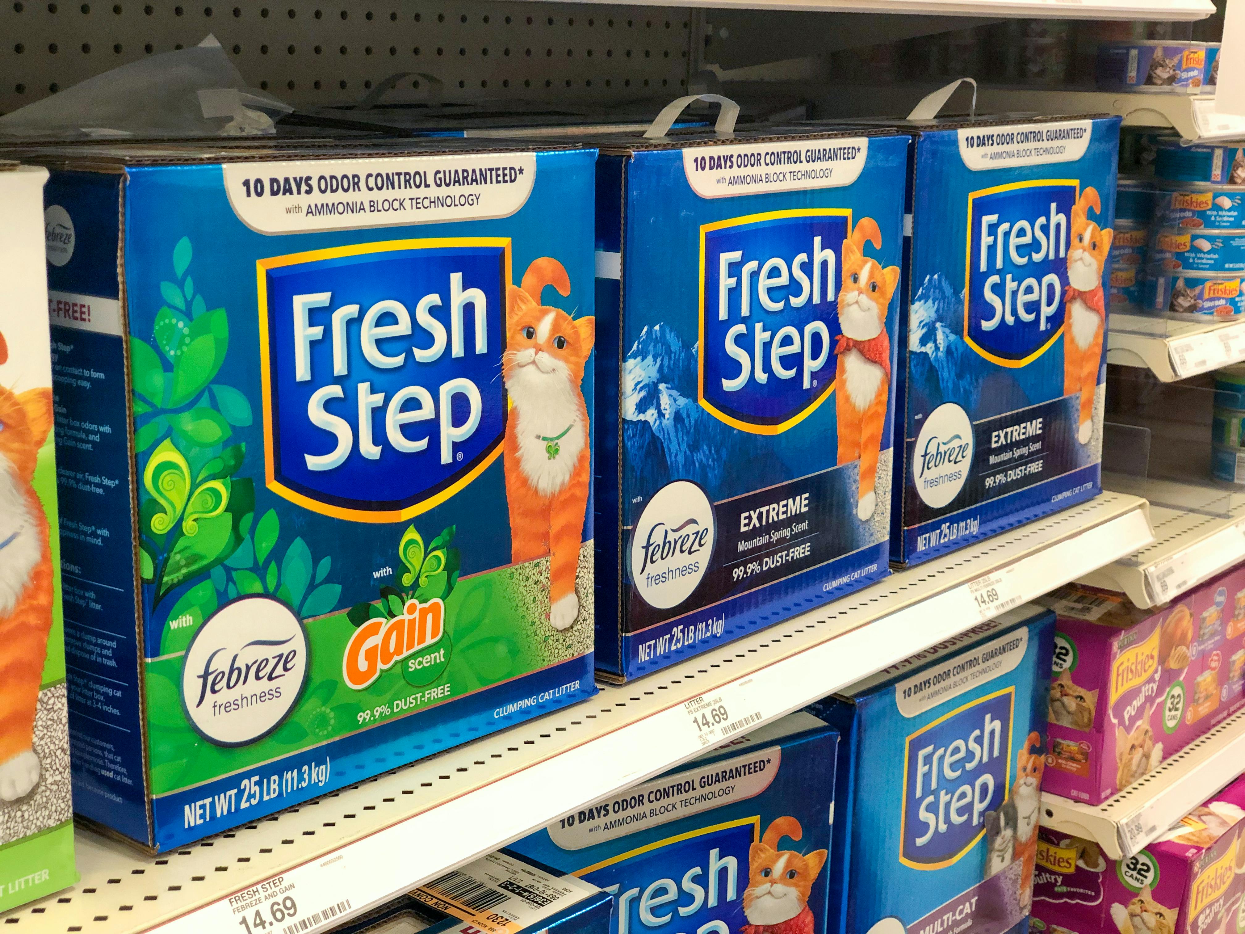 Fresh Step 15-Pound Cat Litter, as Low as $11.92 at Amazon