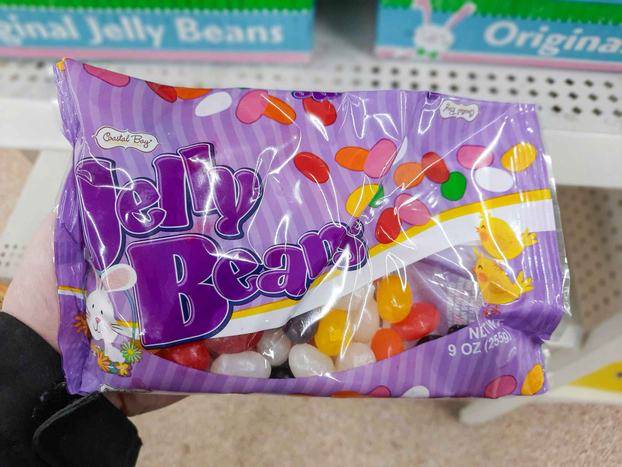 dollar tree easter clearance hand holding jelly beans