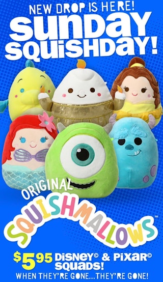 five below squishmallow sunday disney pixar 040322 1648989818 1648989818