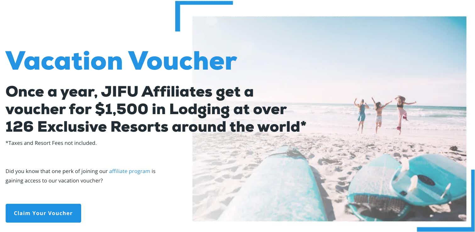 JIFU annual vacation voucher announcement