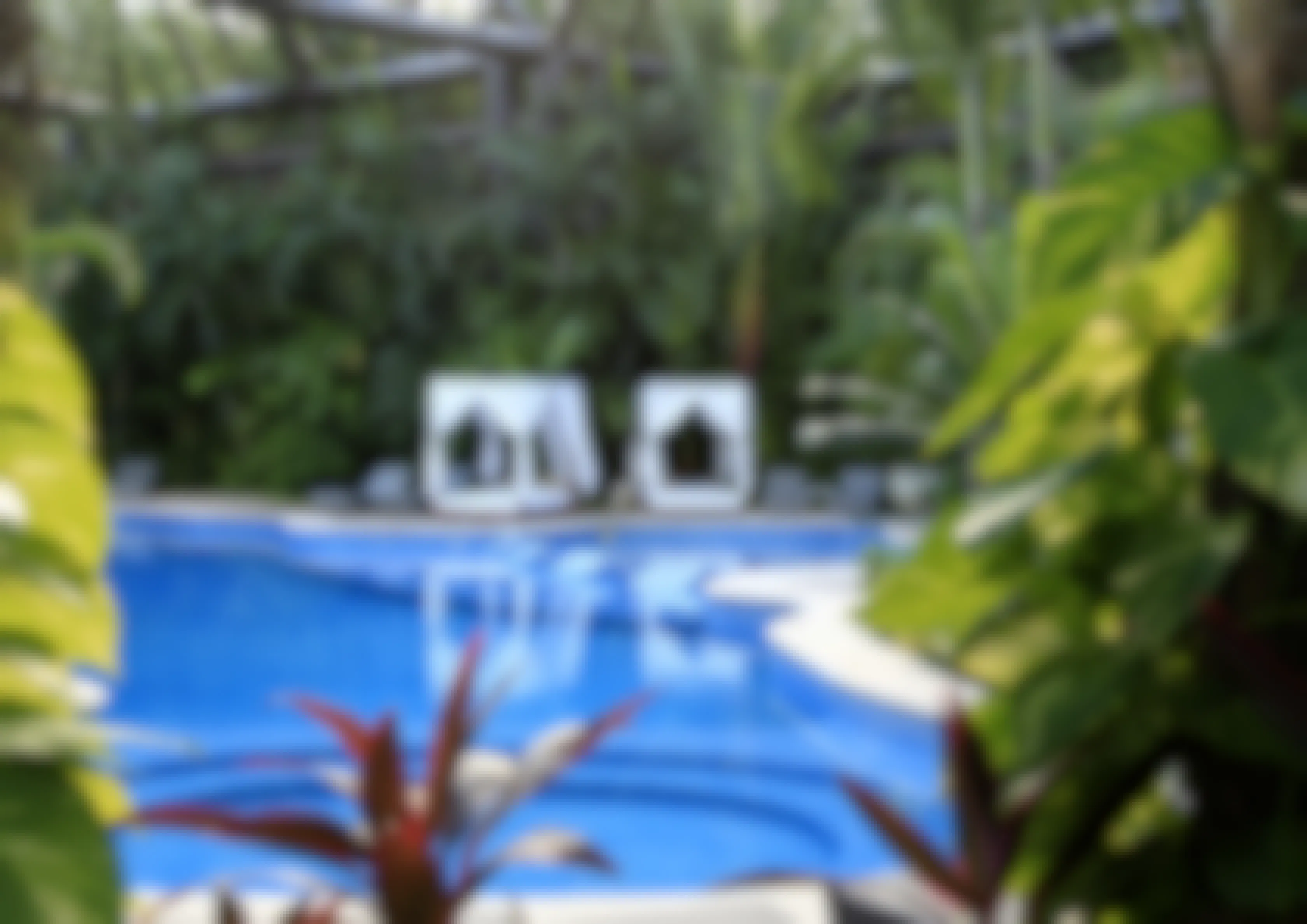 Vidanta Grand Mayan resort pool and cabanas