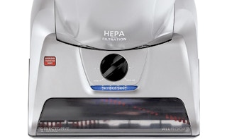 A close-up of the front of a Kenmore Elite 3115 Pet Hair Vacuum.