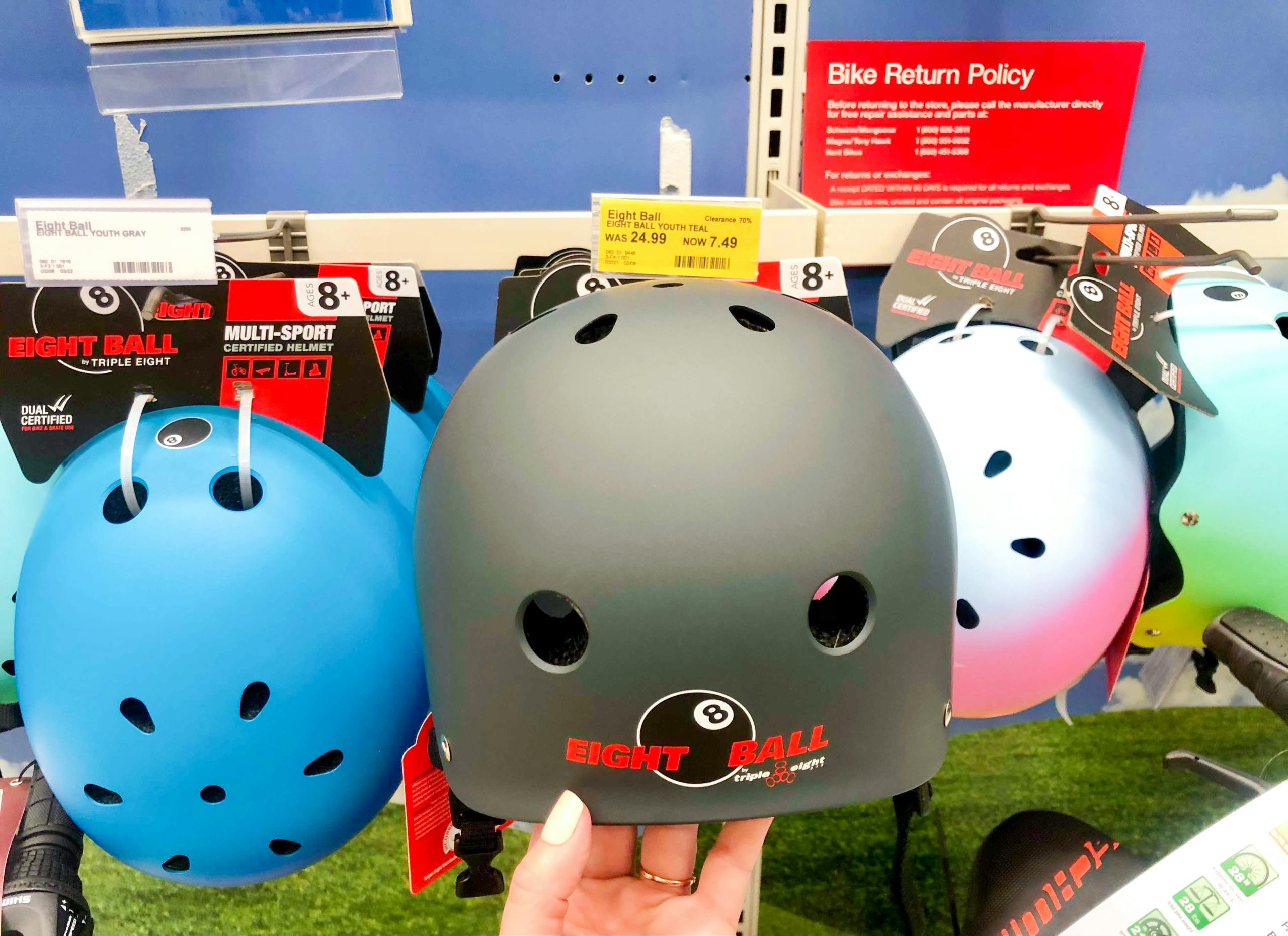 target youth helmet