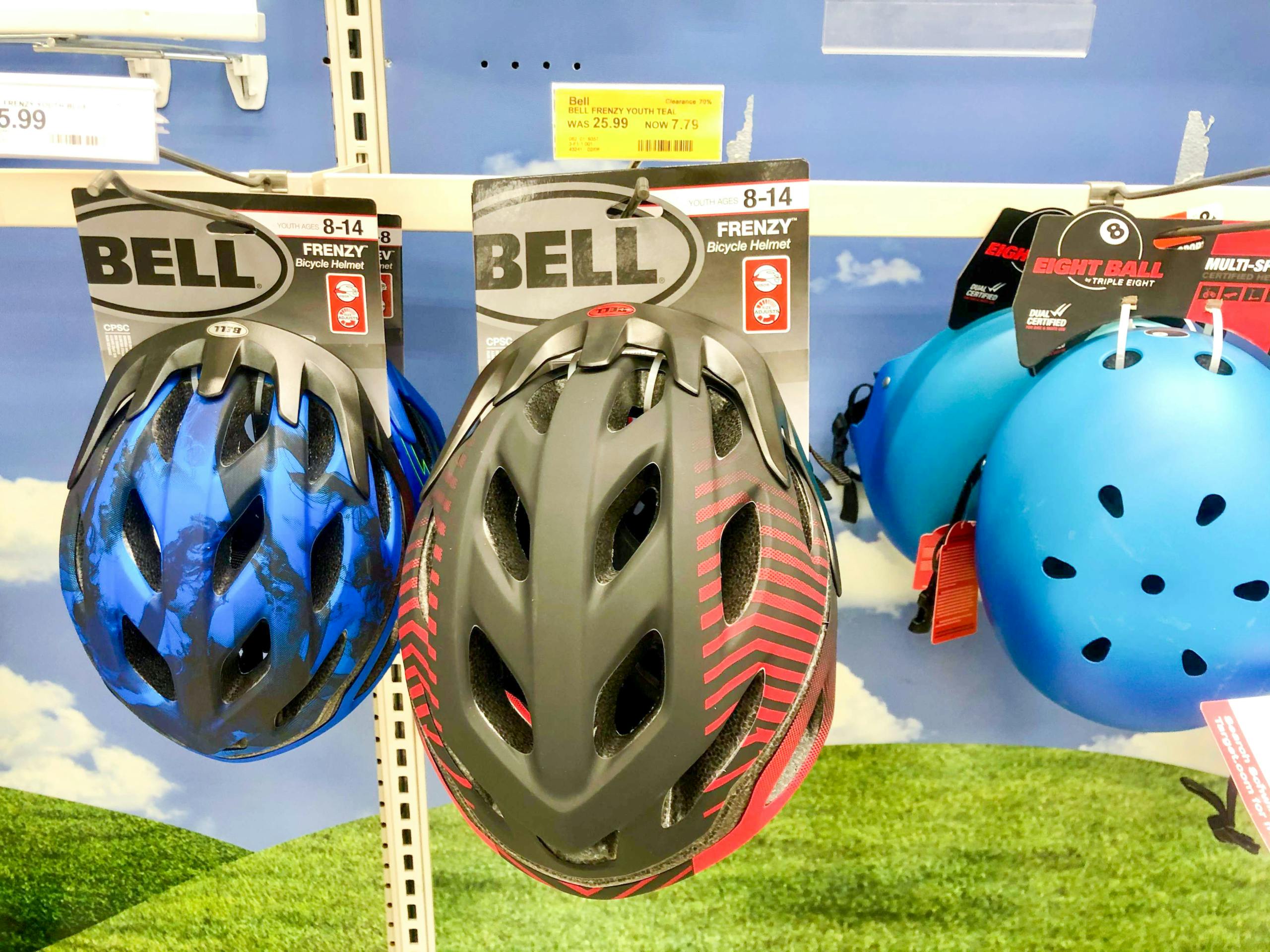 Target Bell Bike Helmet