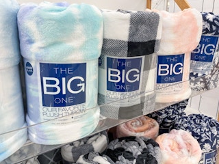 the big one oversized throw on shelf at kohls