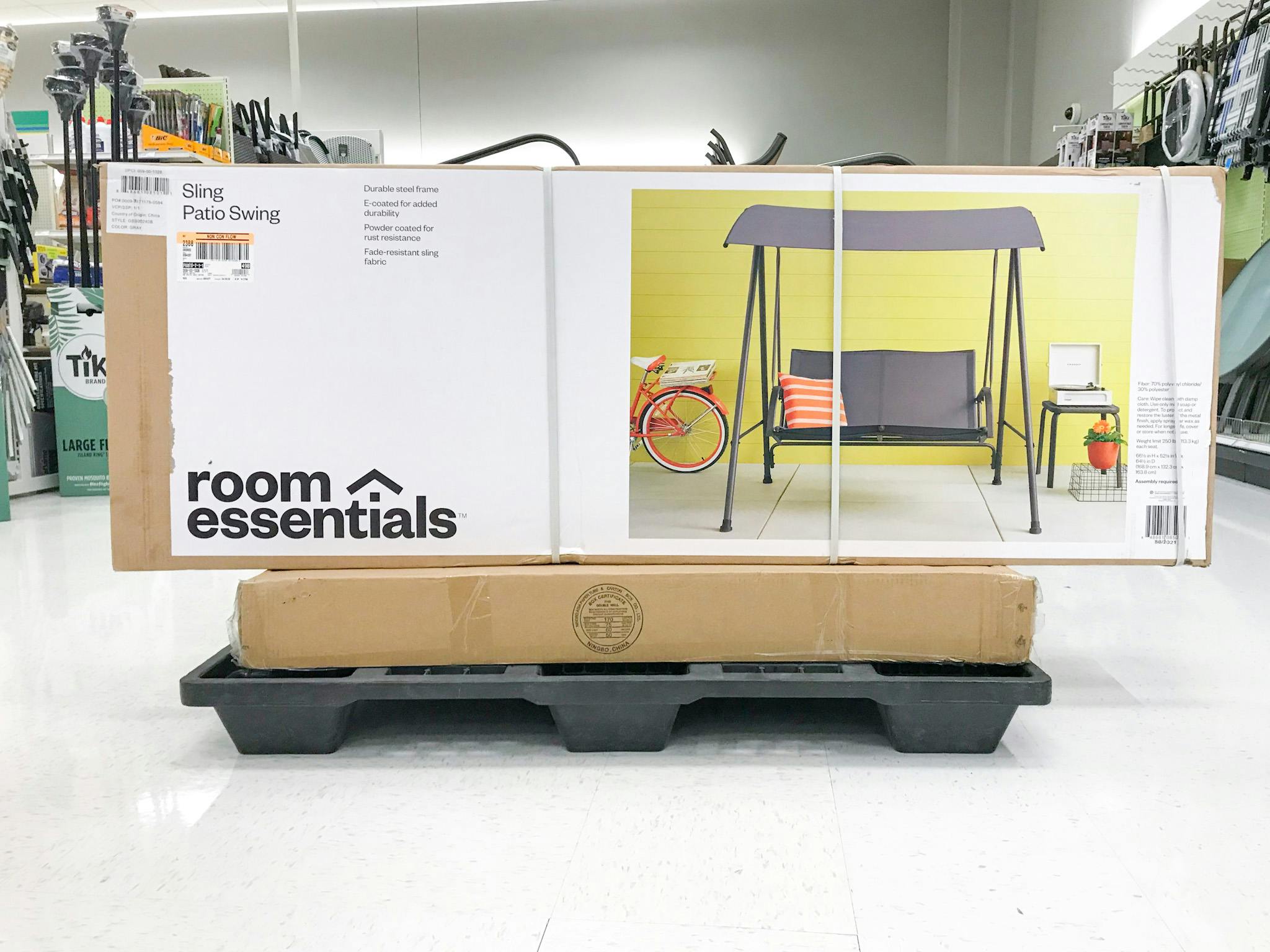 Patio Swing, Only 96.42 at Target The Krazy Coupon Lady