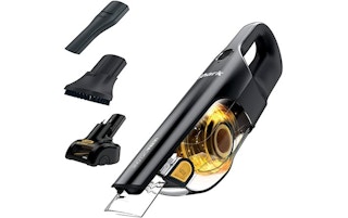 A Shark Pro-Clean vacuum and its accessories.