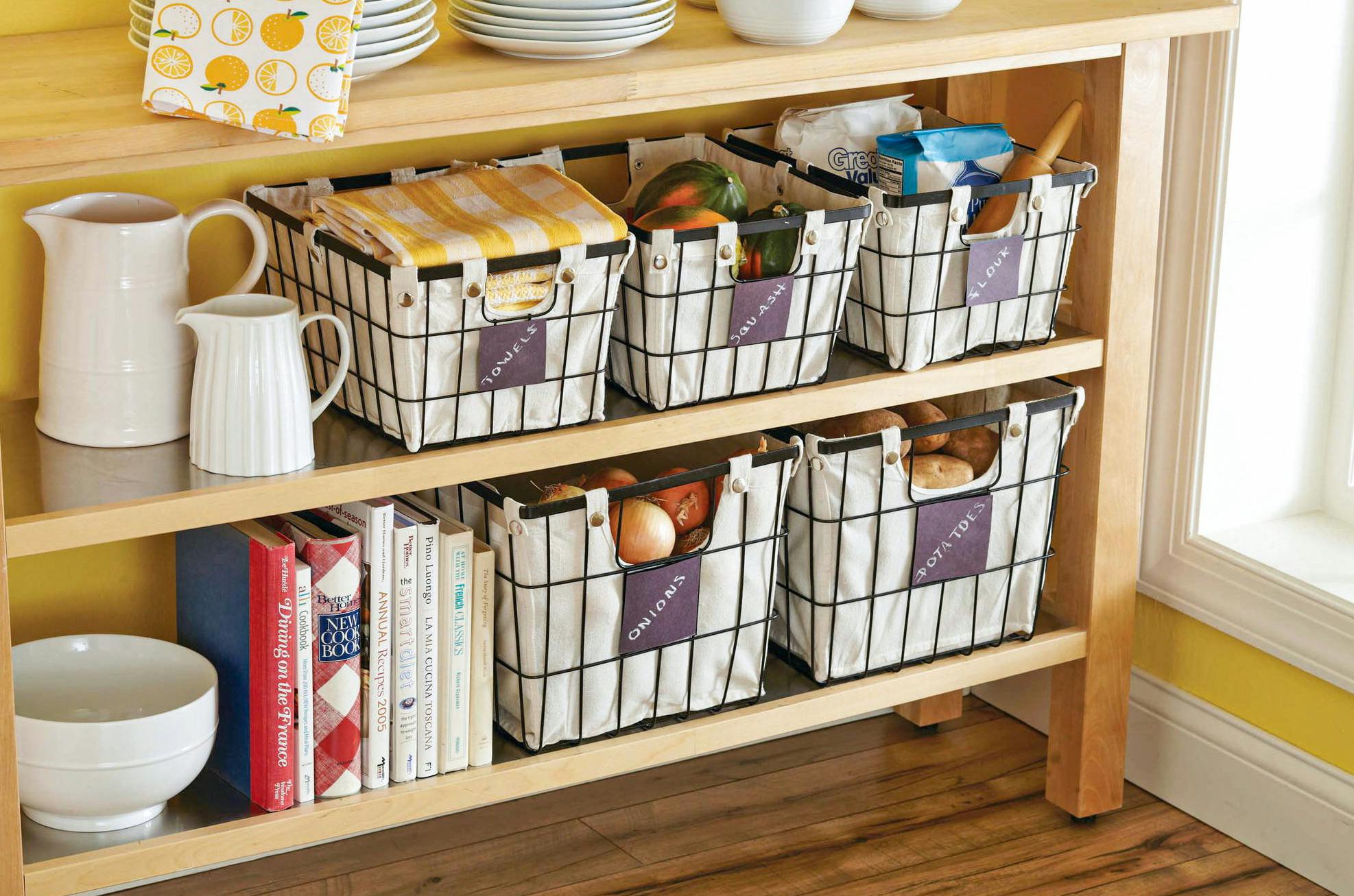Better Homes & Gardens 2Pack Wire Storage Basket, Only 10.49 at Walmart The Krazy Coupon Lady
