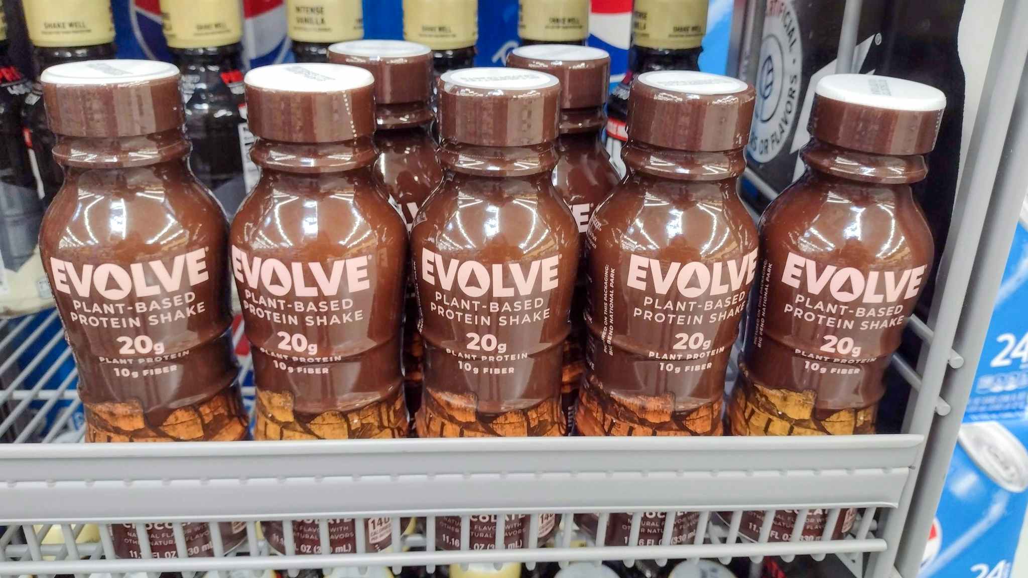 walmart evolve single serve on shelf