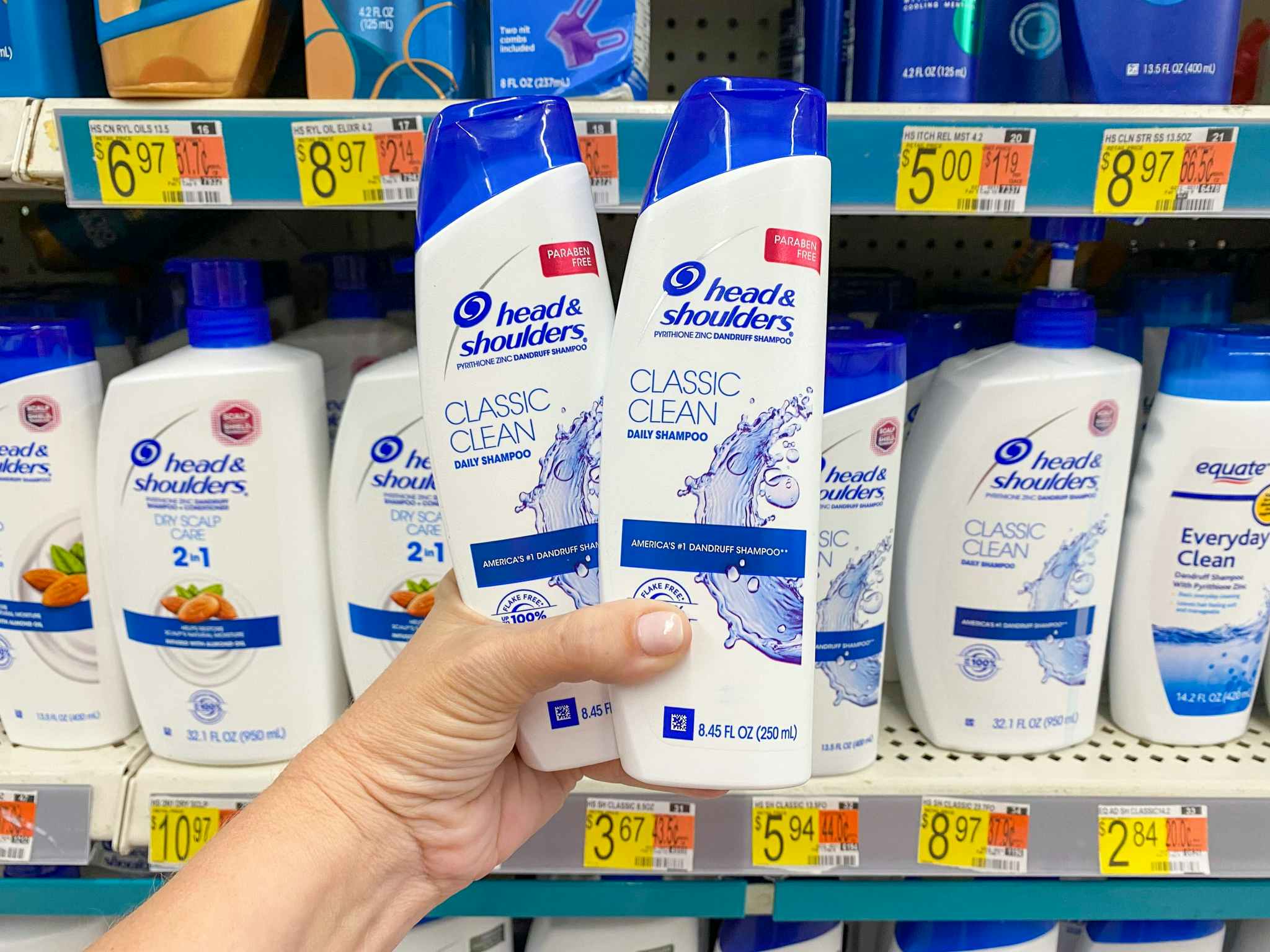 Head & Shoulders Classic Clean Shampoo at Walmart